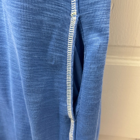 Tommy Bahama Women’s Tobago Bay 1/2 Zip Mini Dress Size Large Palace Blue EUC - Picture 6 of 8